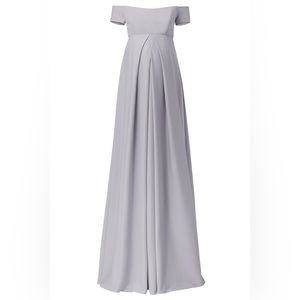Amsale Maternity Bridesmaid Dress